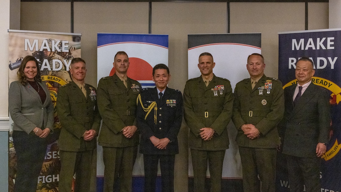 Japan-U.S. Military Program visits MCB Camp Lejeune