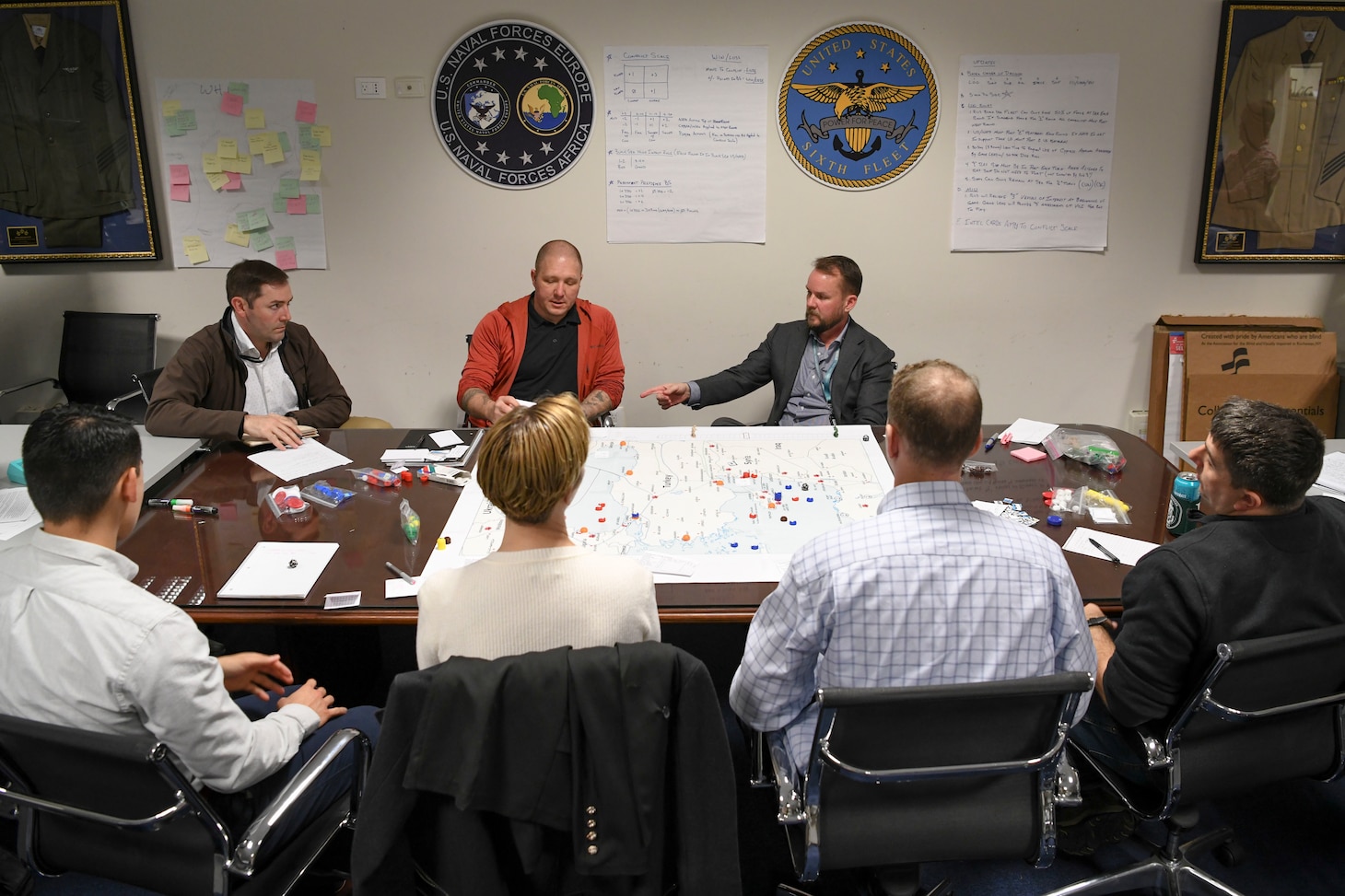 U.S. Sixth Fleet Develops Wargaming Capability