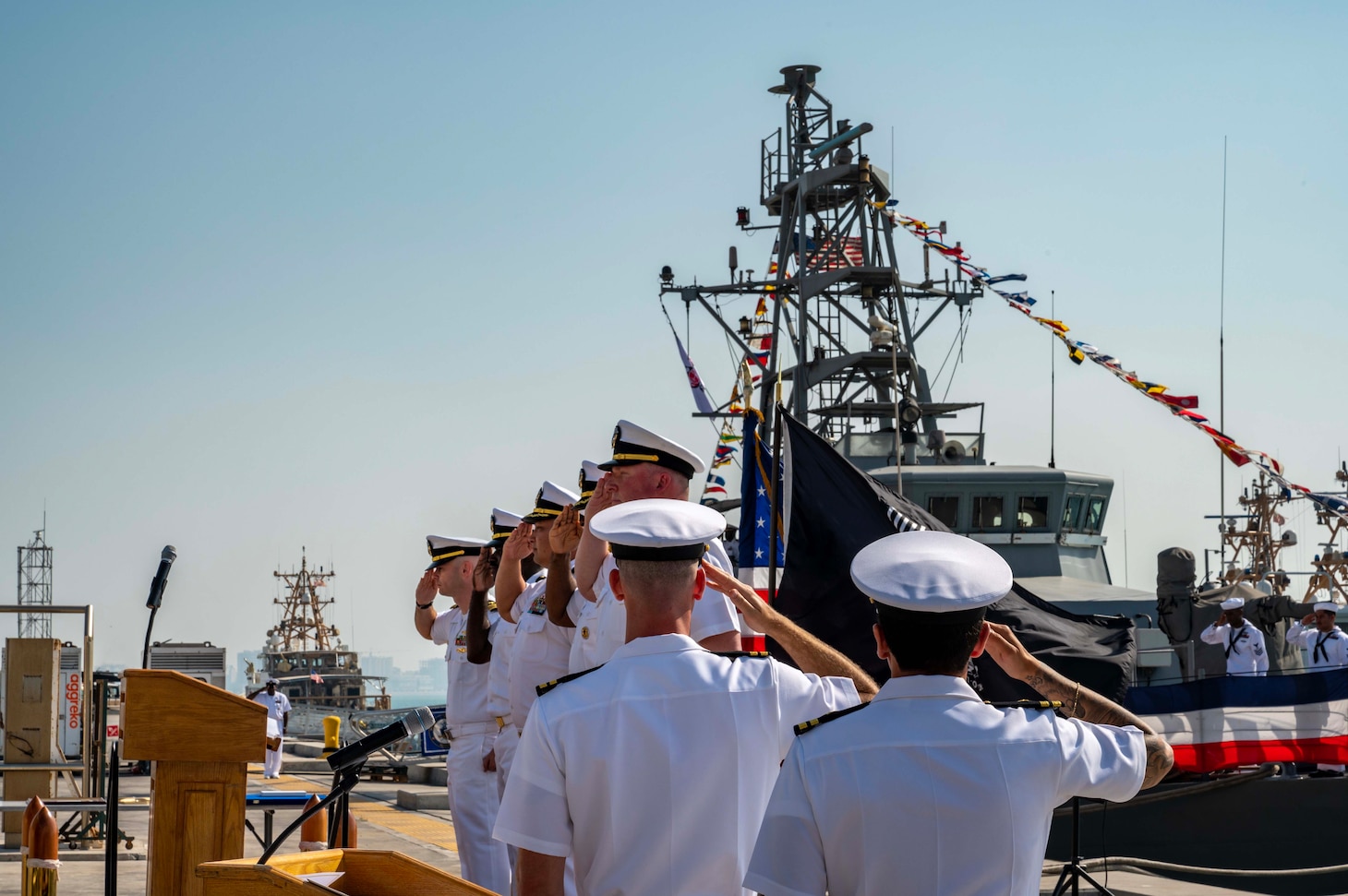 U.S. Navy Decommissions Last Patrol Craft Stationed in Bahrain