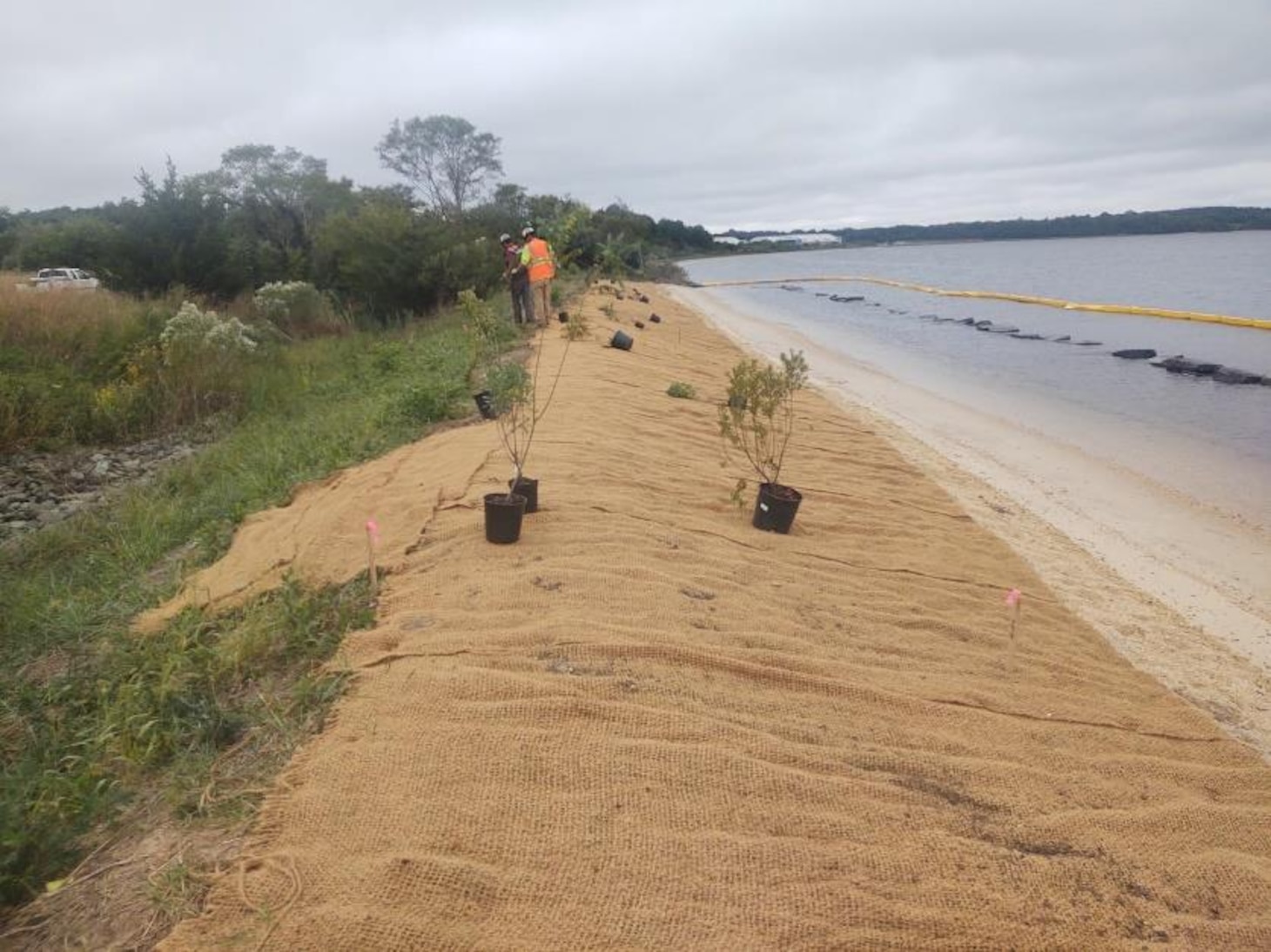 Naval Air Station Patuxent River Gets Earth Day Honors for Shoreline Restoration Work