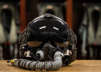 F-22A Raptor pilots test next-gen helmet