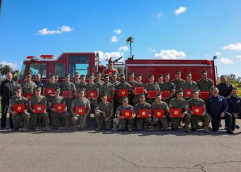 Fighting on a New Front: MCAS Miramar boasts Corps’ First Wildland Firefighting Crew