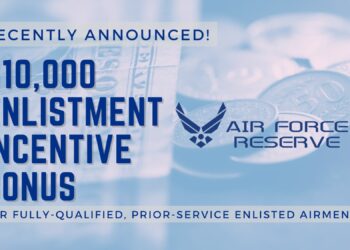 Reserve Command announces $10K bonus for prior-service enlisted Airmen