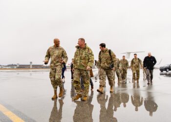 CSAF visits Vermont ANG