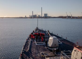 USS Porter (DDG 78) Arrives in Kalundborg, Denmark