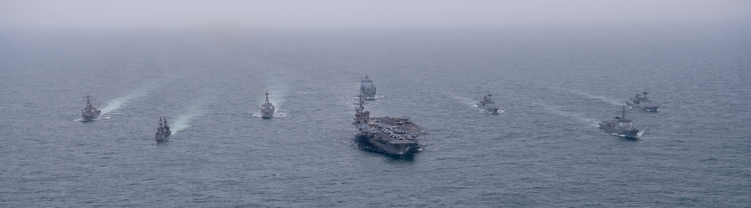 NIMCSG, JMSDF, ROKN Conduct Trilateral Maritime Exercise