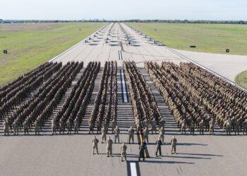 Sheppard AFB ‘elephant walk’ asserts training’s role in airpower