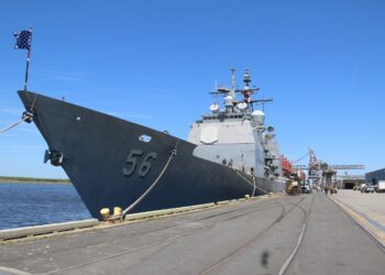 USS San Jacinto Participates in Wilmington Navy Week