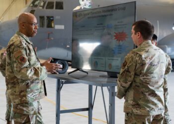 Air Force chief of staff visits Cannon AFB