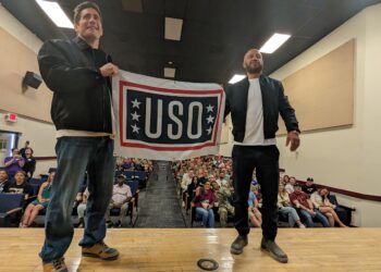 ‘Guy Ritchie’s The Covenant’ Stars Visit Fort Irwin
