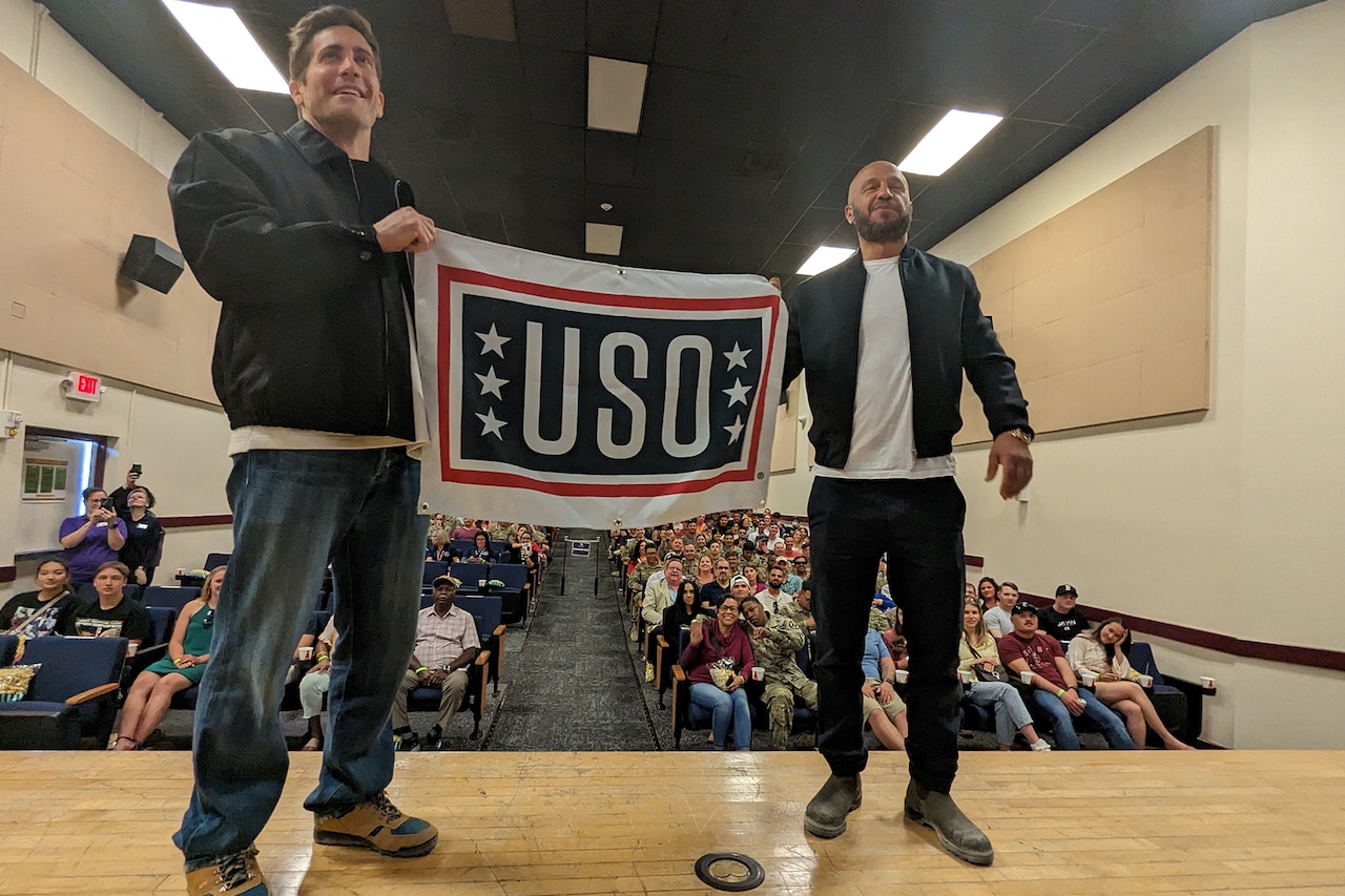 ‘Guy Ritchie’s The Covenant’ Stars Visit Fort Irwin