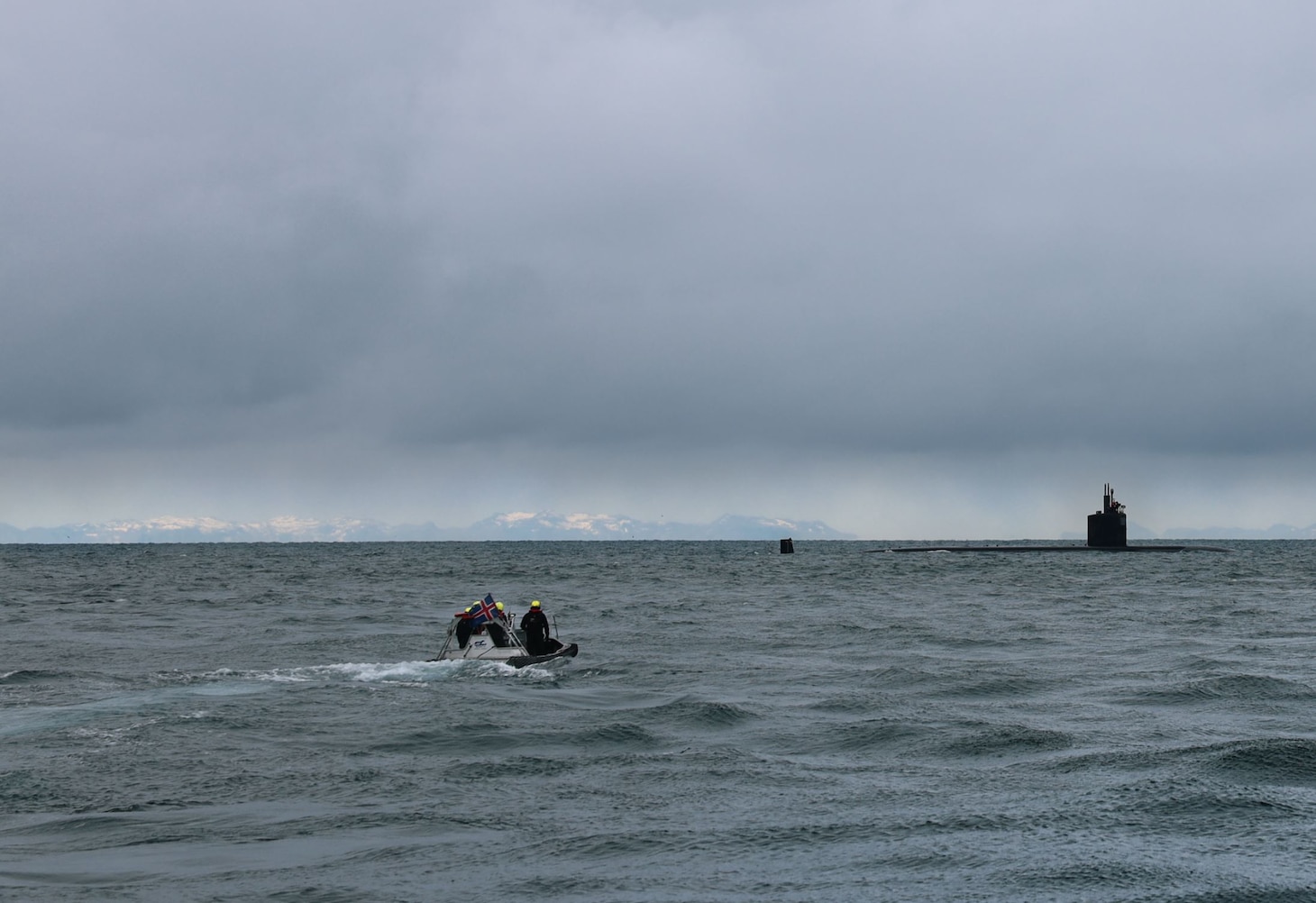 USS San Juan (SSN 751) Conducts Brief Stop Off Iceland’s Coast