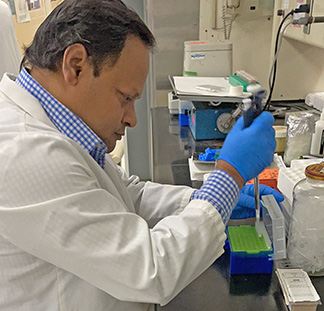 VA scientist in oral cancer study