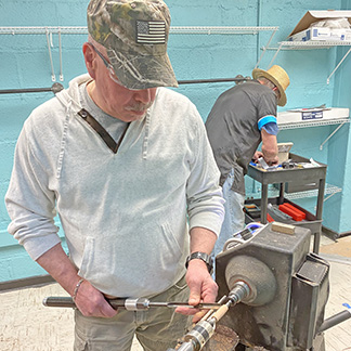 Woodcraft helps Veterans with anxiety and PTSD