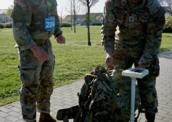 Garrison Wiesbaden hosts spring Norwegian Foot March