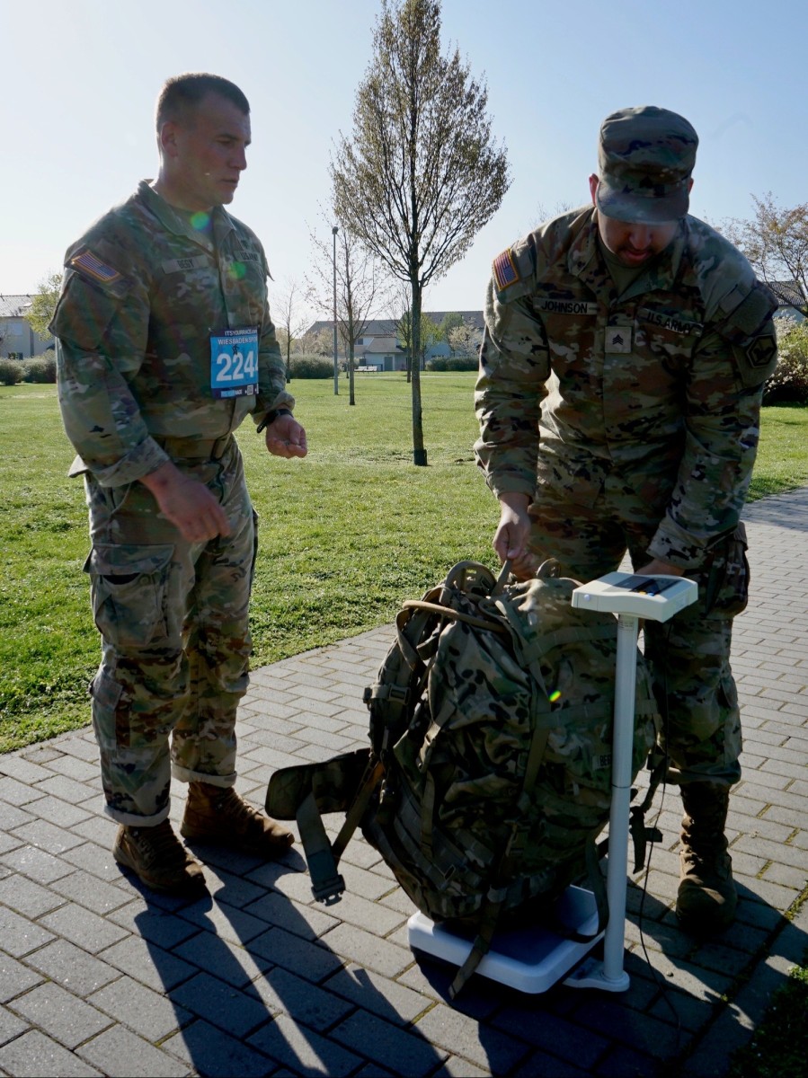Garrison Wiesbaden hosts spring Norwegian Foot March
