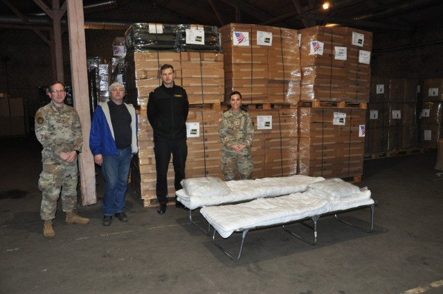 Humanitarian Assistance Program Livorno ships aid to Ukrainian refugees in Latvia