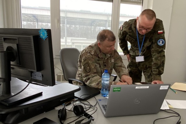 Polish Army officer responsible for primary workforce at new APS-2 site in Powidz