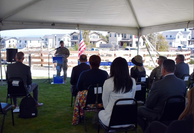 Presidio of Monterey celebrates opening of energy-efficient housing area
