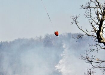 Wisconsin Army Guard Conducts Aerial Firefighting Training