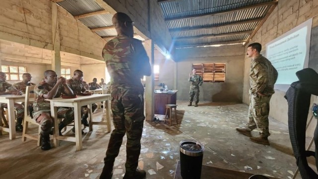 N.D. Army National Guard Soldiers partner with Togo, Benin soldiers to counter IEDs