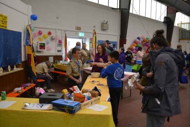 Scouts take part in Kinderfest