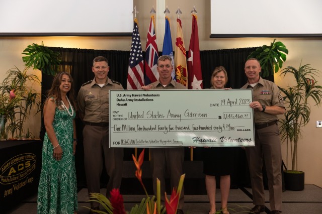 U.S. Army Hawaii honors volunteers for more than $1M worth of services, time