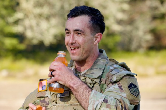 MIRC Soldier competes during Non-Commissioned Officer of the Year and Soldier of the Year Competition