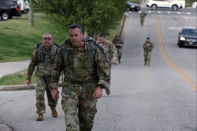 3200th Strategic Intelligence Group Hosts Norwegian Ruck March