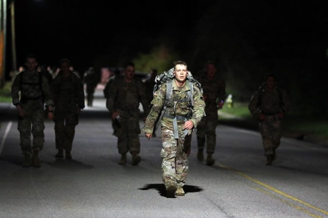 3200th Strategic Intelligence Group Hosts Norwegian Ruck March