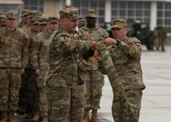 US Army brigades from the 101st Screaming Eagles transfer authority in Romania