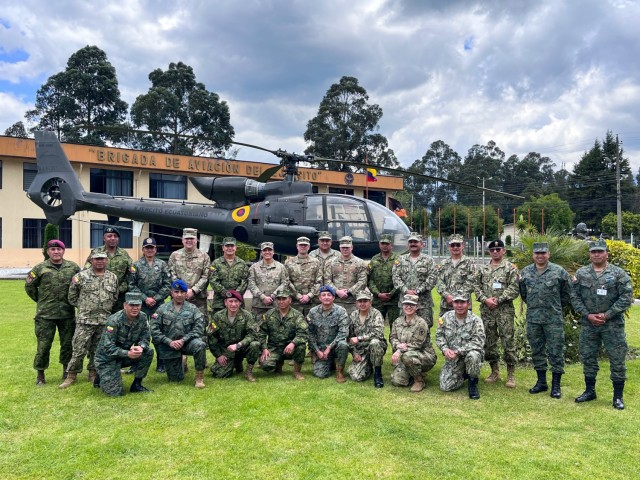 Kentucky National Guard, SPP Partner Ecuador Conduct Seminar