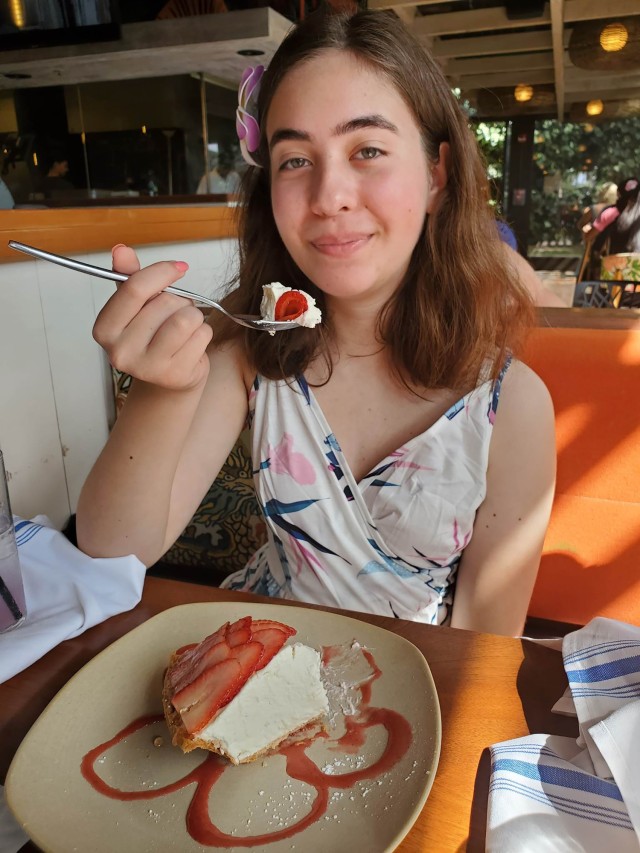 Amaya Cruz is a military child who lives in Monterey, Calif., while her father, Command Sgt. Maj. Ernesto Cruz serves in the Army.