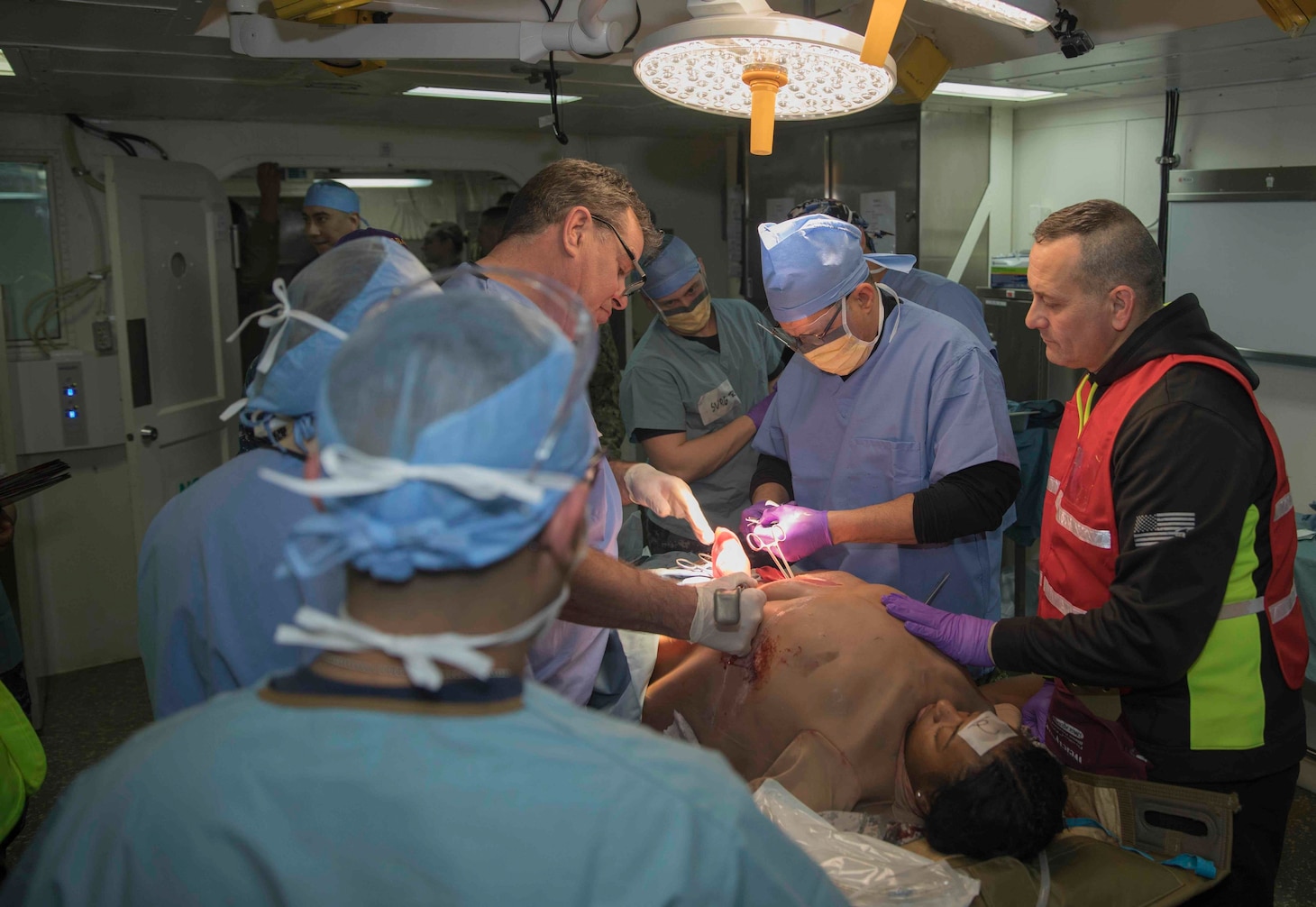 Medical Exercise Certifies Mission Ready Casualty Receiving Treatment Ship