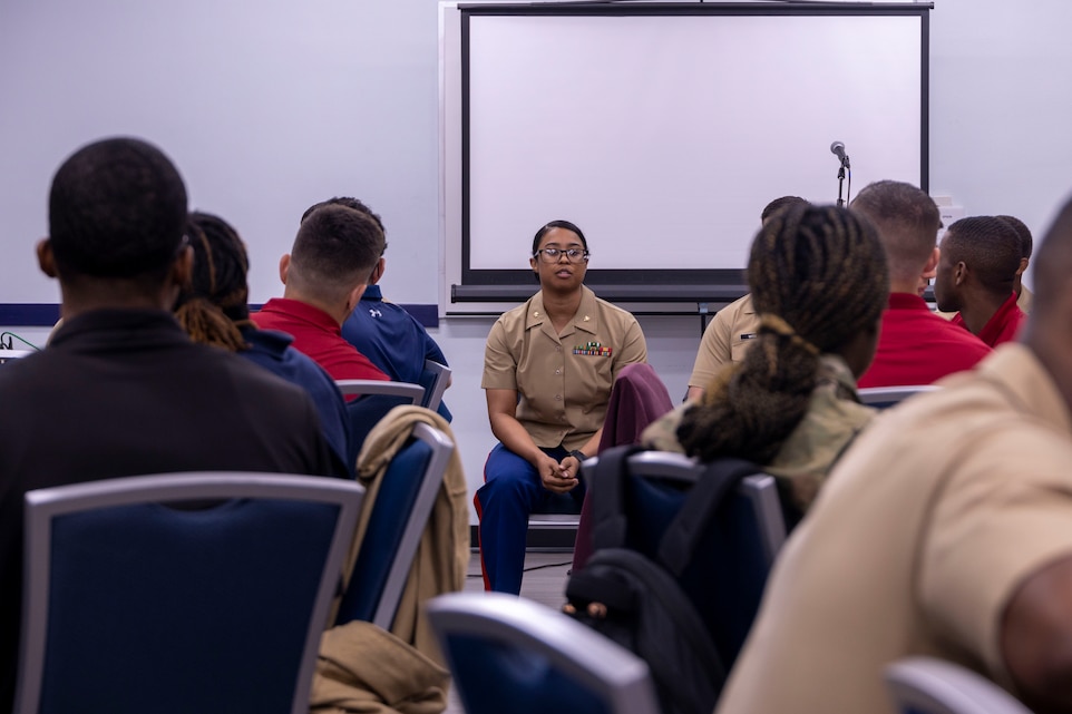 Learning the Legacy: Marine Corps Holds Leadership Seminar at Howard University