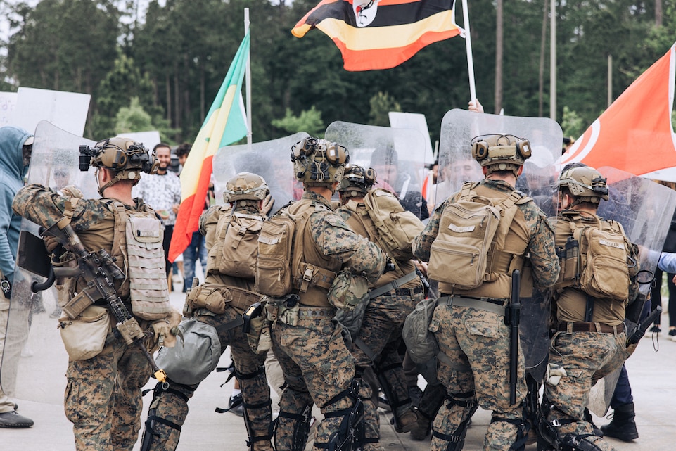 26th Marine Expeditionary Unit conducts NEO training
