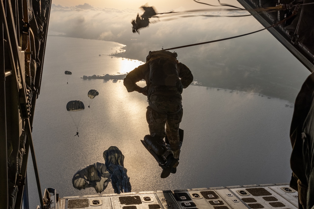 Airmen Jump Into Action