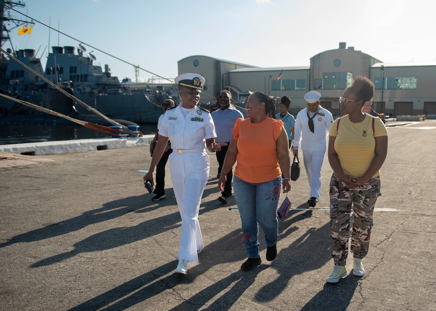 Chaplain’s Ship Tour during Fleet Week Port Everglades