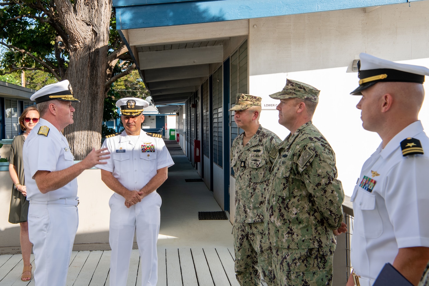 University of Hawaii Naval ROTC Upgrades Facilities with Training Support from Navy Seabees