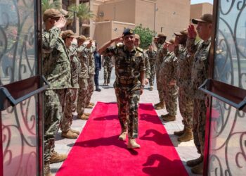 U.S. Navy Hosts Oman’s Naval Commander at Headquarters in Bahrain