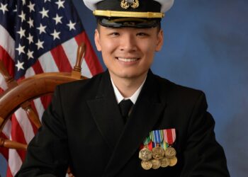 From Enlisted to Officer: Proud Asian American Soars to New Heights as Naval Aviator