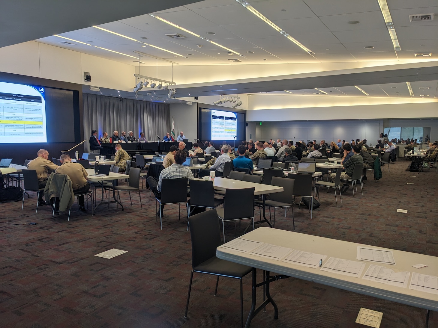 Naval Oceanography Handles Space Business at California Summit