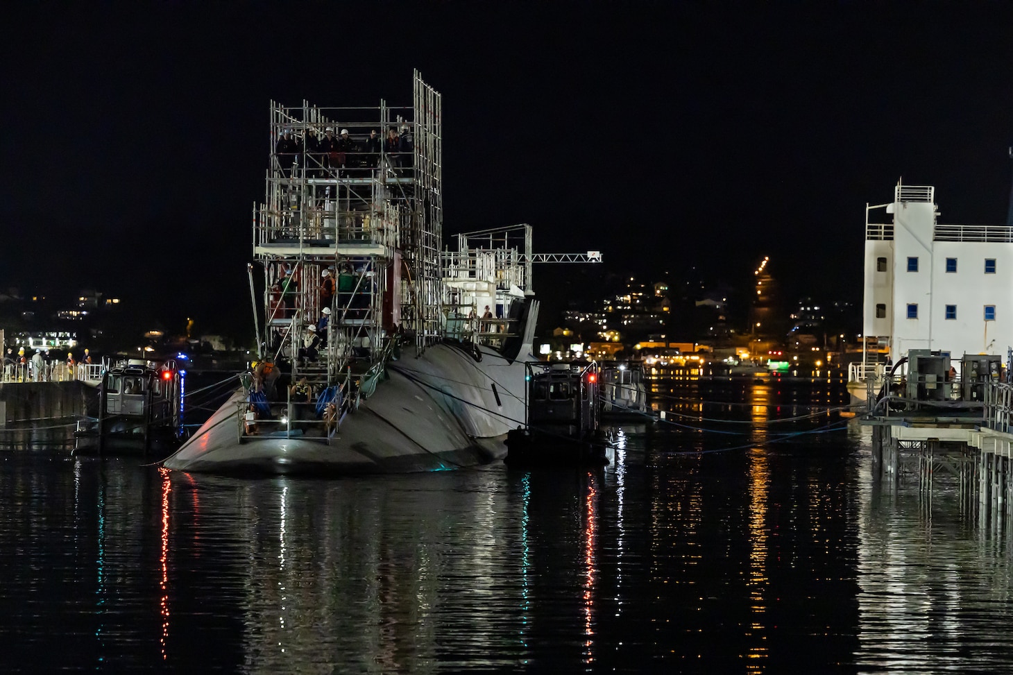 Structural Upgrades Completed on Dry Dock 4, Continue on Two other Docks