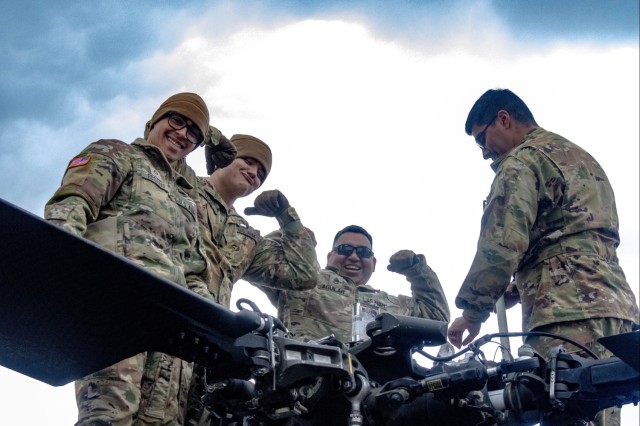3rd Combat Aviation Brigade Makes History in the Port of Riga