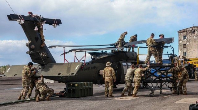 3rd Combat Aviation Brigade Makes History in the Port of Riga