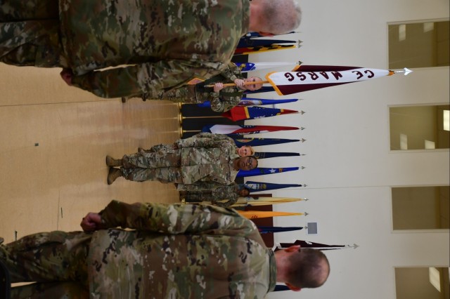 Luedeman and Jackson close the CEMARSG COC Ceremony