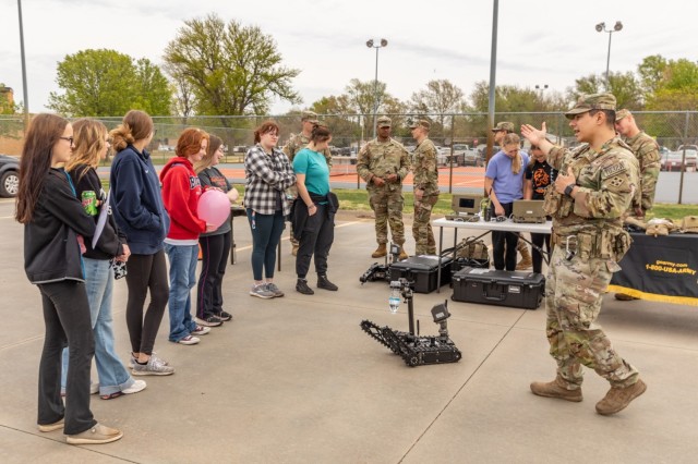 The Big Red One Visits Little Sweden