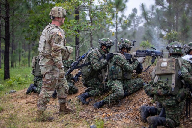Colombian Army JRTC Visit