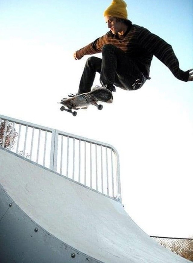 Memorial tree planted for Cody Clark at Skateboard Park