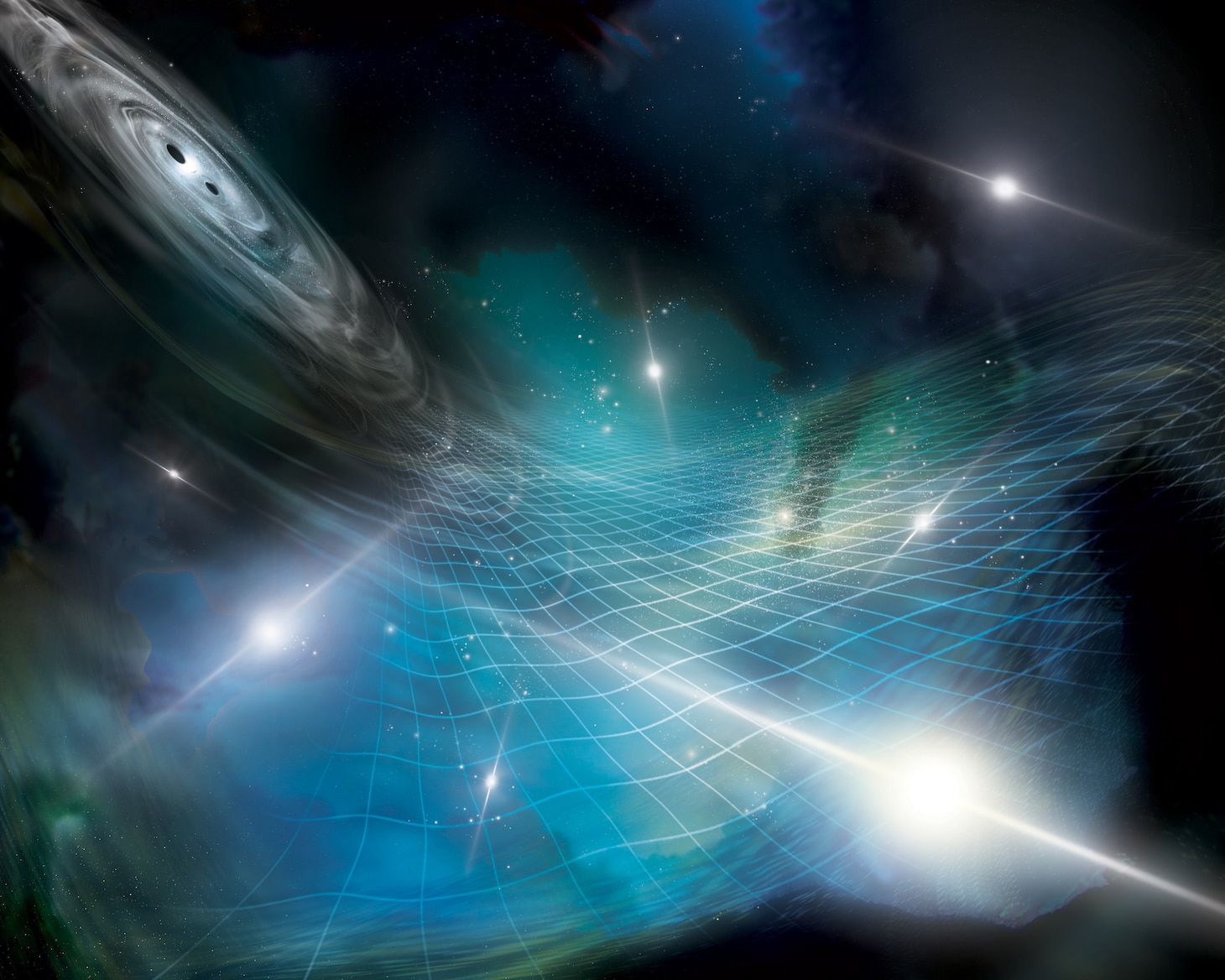 NRL Scientists Use Pulsar Timing to Measure Gravitational Waves from the Distant Universe